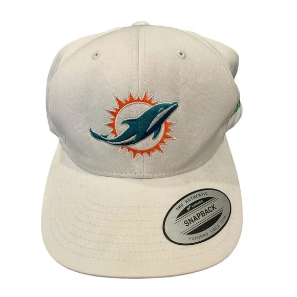 Accessories - Miami Dolphins White Heineken Snapback Hat NFL Football